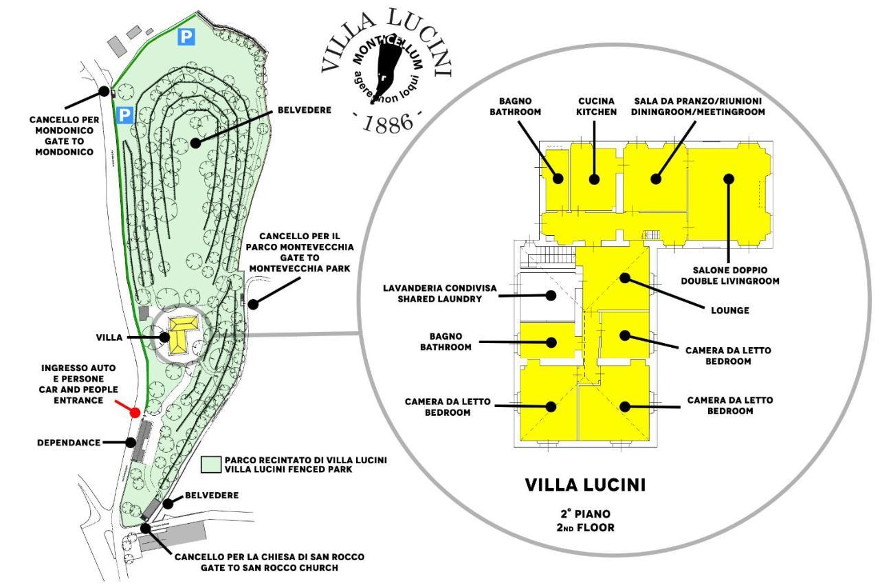 Historical Villa Lucini 1886 "La Dolcevita" - Close To Lake Como-Milan Calco  Buitenkant foto