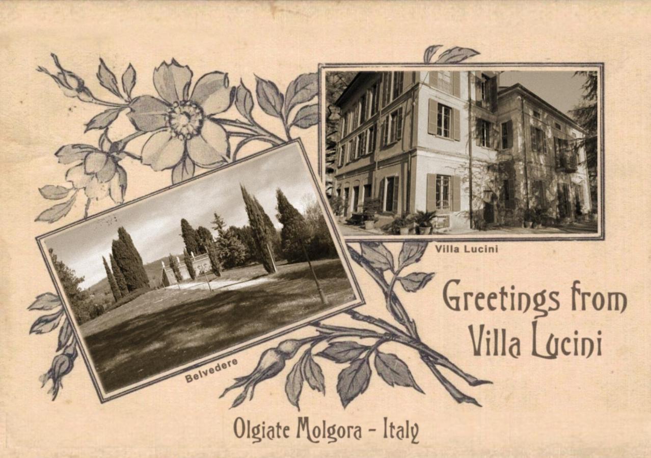 Historical Villa Lucini 1886 "La Dolcevita" - Close To Lake Como-Milan Calco  Buitenkant foto